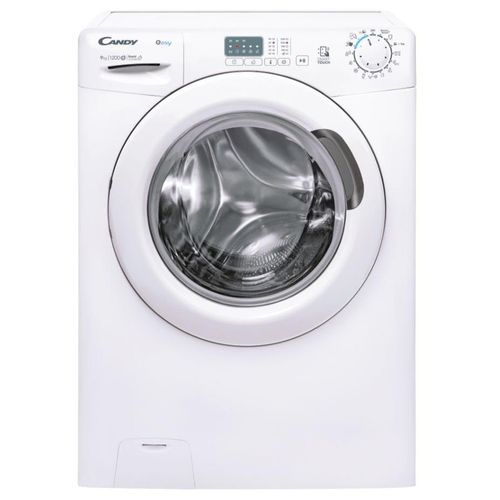 Machine à laver hublot Candy EASY EY 1291DE/1-S - 60x52x85 cm (lxpxh) - 61 litres - 9 kg - 1200 tours/min - blanc