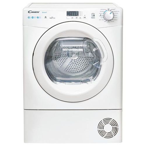Sèche-linge Candy CSE H10A1LE-47 - 59.6x58.5x85 cm (lxpxh) - chargement frontal - blanc