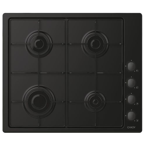 Candy CHW6LBB Table de cuisson au gaz Noir - 4 foyers