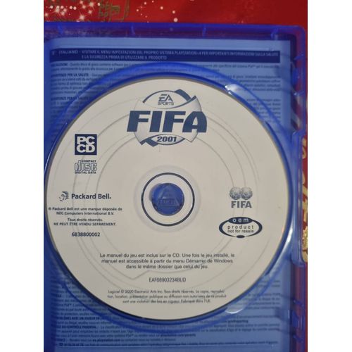 FIFA 2001 ¿ PC ¿ CD seul sans boîtier ¿ Jeu de football