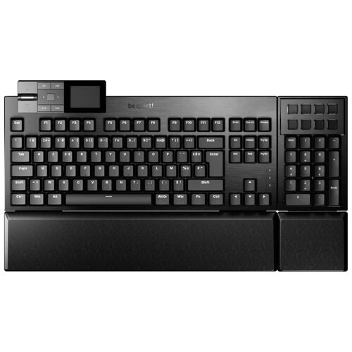 Clavier Filaire USB 2.0 Be Quiet Dark Mount, Noir/LED Silent Linear _ BT001FR