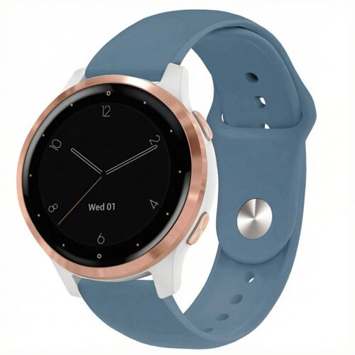 imoshion Bracelet sport en silicone Connexion universelle 18 mm Bleu