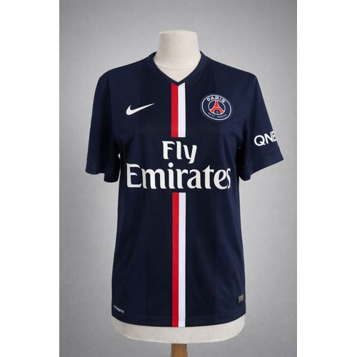 Maillot Psg Nike 2014 Fly Emirates - Bleu - Col V - Collector - Taille S