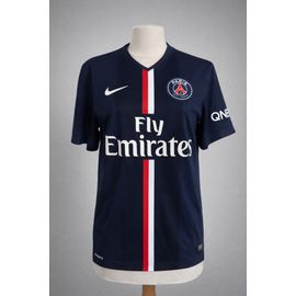 Maillot Psg Nike 2014 Fly Emirates - Bleu - Col V - Collector - Taille S
