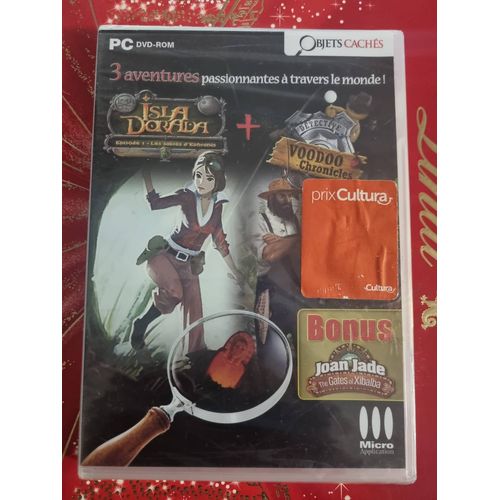 Isia DORADA + Voodoo Chronicles ¿ Jeu PC DVD-ROM ¿ Objets cachés