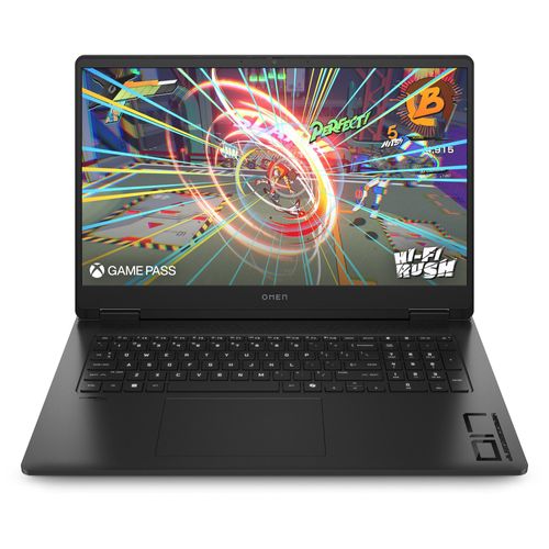HP OMEN Gaming Laptop 17-db1033nf Copilot+ PC AMD Ryzen AI 9 365 Ordinateur portable 17.3" Quad HD 32 Go DDR5-SDRAM NVIDIA GeForce RTX 5070 Wi-Fi 6 (802.11ax) Windows 11 Home Noir