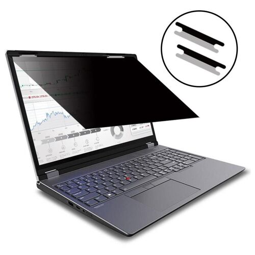 eSTUFF GLBF16344215 filtre anti-reflets pour écran et filtre de confidentialité 16" Ordinateur portable Filtre de confidentialité sans bords pour ordinateur