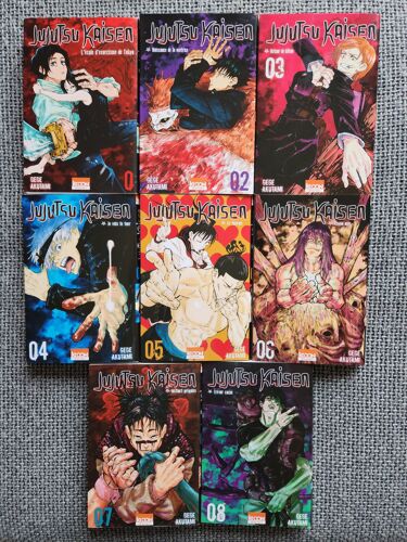 Jujutsu Kaisen - Tomes 2 À 8 + Tome 0