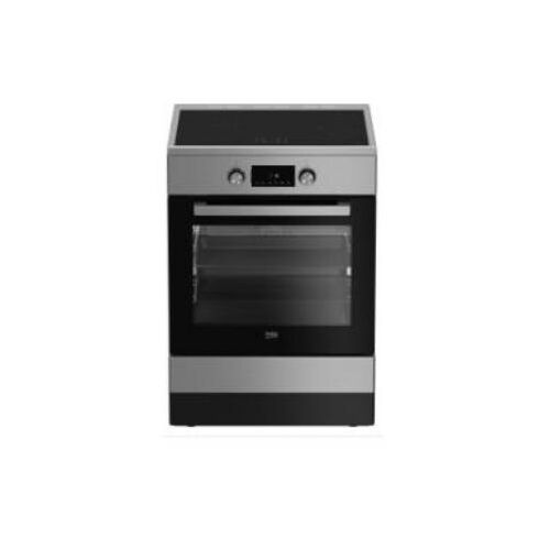 Beko FBE68314MXC four et cuisinière Electrique Plaque avec zone à induction Acier inoxydable