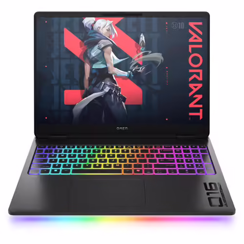 HP OMEN MAX 16-ah0031nf Intel Core Ultra 7 255HX Ordinateur portable 16" WQXGA 32 Go DDR5-SDRAM 1 To SSD NVIDIA GeForce RTX 5070 Ti Wi-Fi 7 (802.11be) Windows 11 Home AI PC Noir