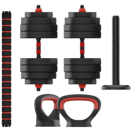 Ksix Bmanc01n40 Haltère Haltère Ajustable 40 Kg 26 Pièces