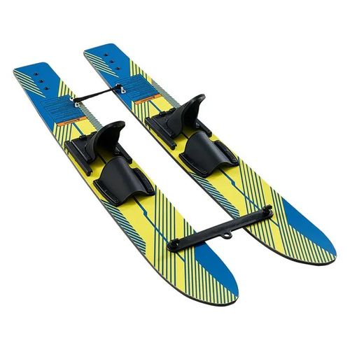 Combo Skis Nautiques 116,8 Cm-Duoku-Matériels De Ski Nautique Avec Fixations Réglables X-7-Corde À Double Poignée Et Barre