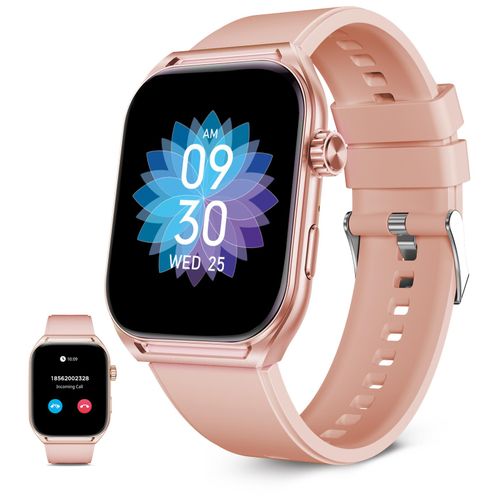 Ksix BXSW28R smartwatche et montre de sport 2.06" Rose bracelet Rose Taille unique