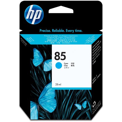 HP DesignJet 85 cartouche d'encre cyan, 28 ml