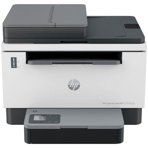 HP LaserJet Tank 2604sdw Sans fil Multifunction Noir et blanc Imprimante, Copieur, Scanner; Recto verso
