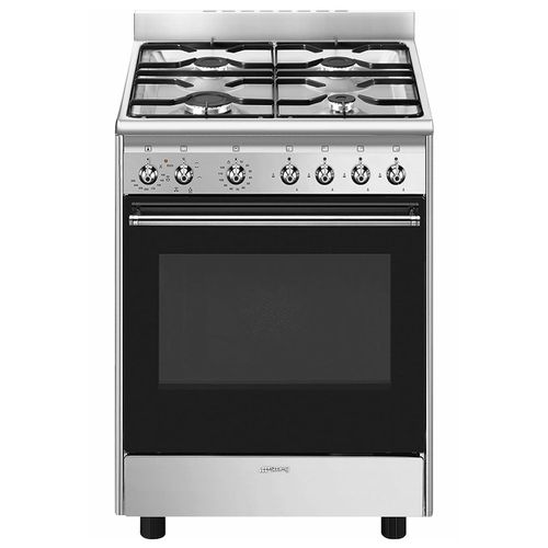 Smeg Concert CX60GMX four et cuisinière Electrique Gaz Acier inoxydable