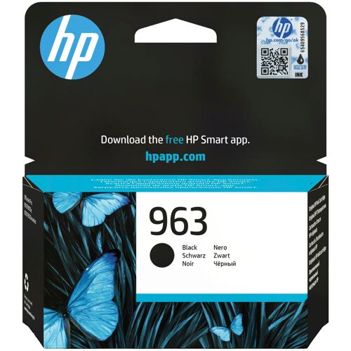 HP 963 - 21.5 ml - noir - original - Officejet - cartouche d'encre