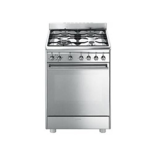 Smeg CX68MF8-2 four et cuisinière Electrique Gaz Acier inoxydable