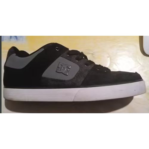 Dc Shoes - Homme - " Cupsole " - Noir / Gris - Logo Noir - Taille 41