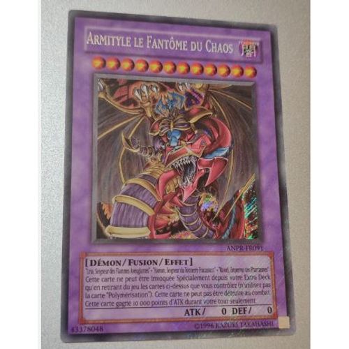 Yu Gi Oh Anpr Fr091armityle Le Spectre Du Chaos Secret Rare