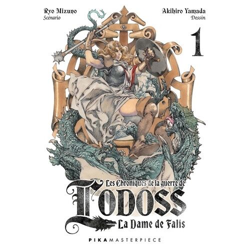 Chroniques De La Guerre De Lodoss (Les) - La Dame De Falis - Tome 1