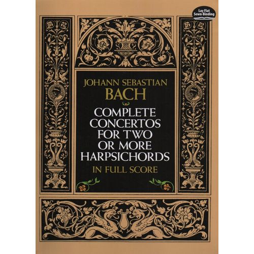 Complete Concertos For Two Or More Harpsichords ( Clavecin) In Full Score