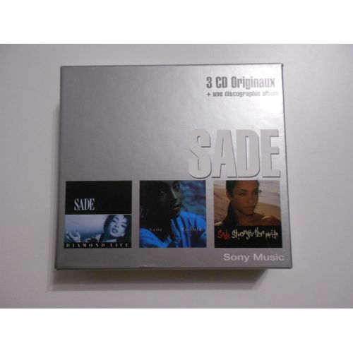 Sade : 3 Cd'S Originaux