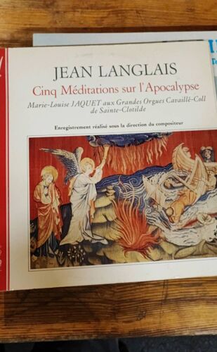 Cinq Méditations Sur L'Apocalypse. Jean Langlais.