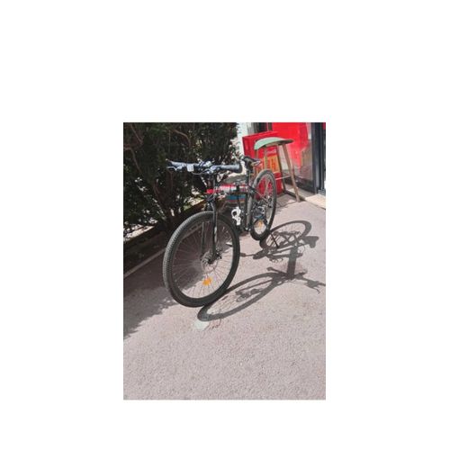 Velo Couleur Rouge Et Noir Mixte