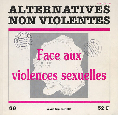 Revue Alternatives Non Violentes N°88 - "Face Aux Violences Sexuelles"