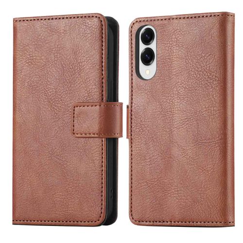 imoshion Étui de télephone portefeuille Samsung Galaxy S25 Edge Marron