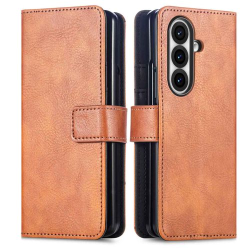 imoshion Étui de télephone portefeuille Samsung Galaxy Fold 7 Marron