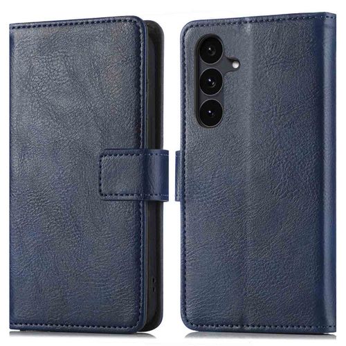 imoshion Étui de télephone portefeuille Samsung Galaxy S25 FE Bleu foncé