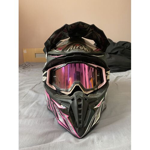 Casque Airoh Femme Xs + Masque 100%