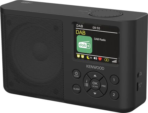 Kenwood CR-M33DAB Portable Numérique Noir