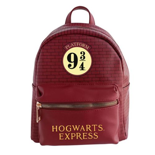 Sac à Dos avec Motif Platform 9¾ Hogwarts Express Ultra Élégant Harry Potter Rouge