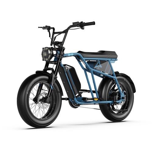 Vélo Électrique Cavet Air 48v 250w Autonomie 100 Km Bleu