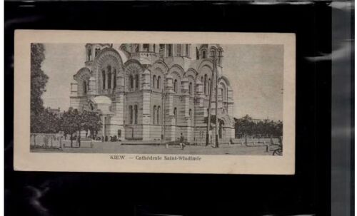 7 X 14 Cm Carte Postale En L Etat Sur Les Photos Kiew Cathedrale Saint Wladimir