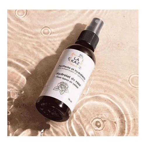 La Kaz Naturelle - Hydrolat (Eau Florale) De Rose 75ml 