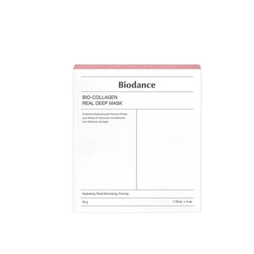 Biodance - Masque Bio-Collagène Real Deep, Paquet De 4 