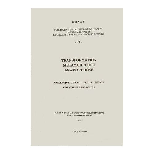 Transformation, Métamorphose, Anamorphose