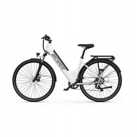 Vélo Électrique Pour Adulte Onesport Ot12 Roues De 27,5 Pouces Moteur De 250 W Batterie 36 V 13 Ah Vitesse Maximale : 25 Km/H Autonomie : 65 Km Freins Sur Moyeu Blanc