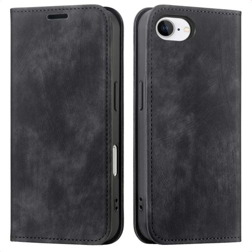 imoshion Étui de téléphone portefeuille Slim iPhone 16e Noir