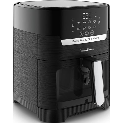 Friteuse sans huile - Moulinex - Easy Fry & Grill Vision - 4,6L - Écran tactile - 8 programmes