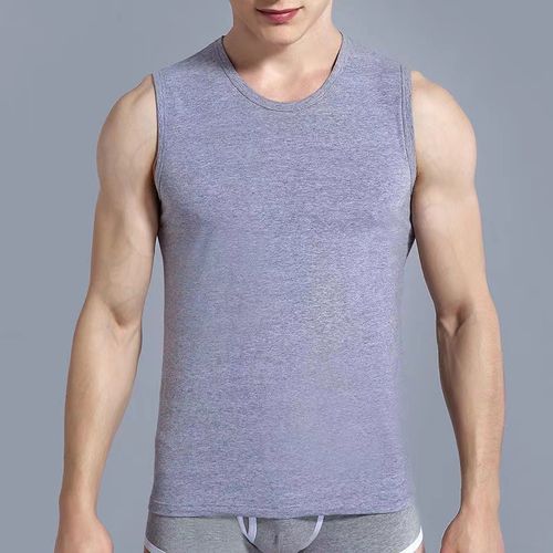 Chemise Corrective Homme - Maillot De Corps À Col Rond Et Épaules Larges, Lot De 3, Respirant, Slim-Fit, Pour Entraînement, Uni, Très Élastique, Décontracté, Tenue De Maison - Taille Xl,