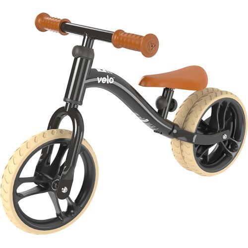 Draisienne Junior, Légère, Facile À Transporter, Équipé D'une Double Roue Arrière Noir