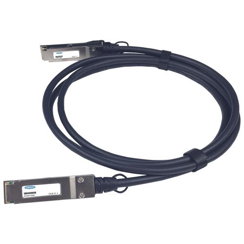Origin Storage CAB-Q-Q-100G-0.5M-OS câble InfiniBand et à fibres optiques 0,5 m QSFP28 DAC Noir