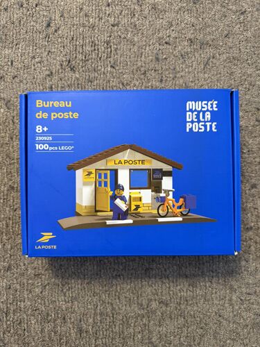 Bureau de poste LEGO 230925 - Série limitée et numérotée - 100 pièces