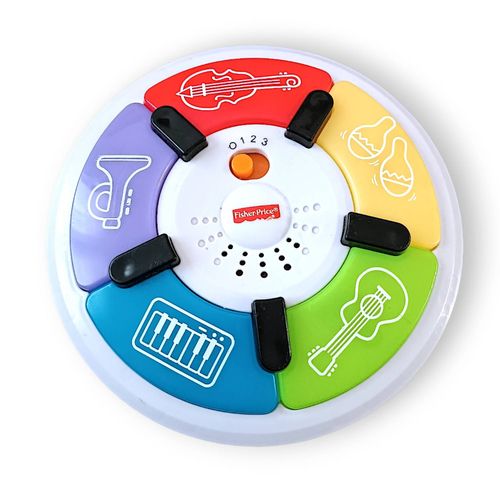 Fisher Price Mon Piano Tout Rond musical et lumineux