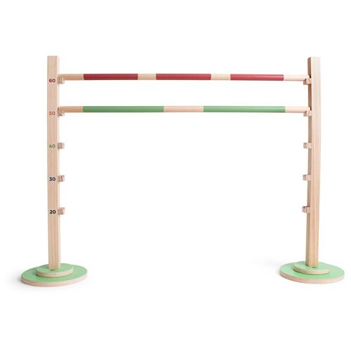 BS Toys Course de haie en bois
